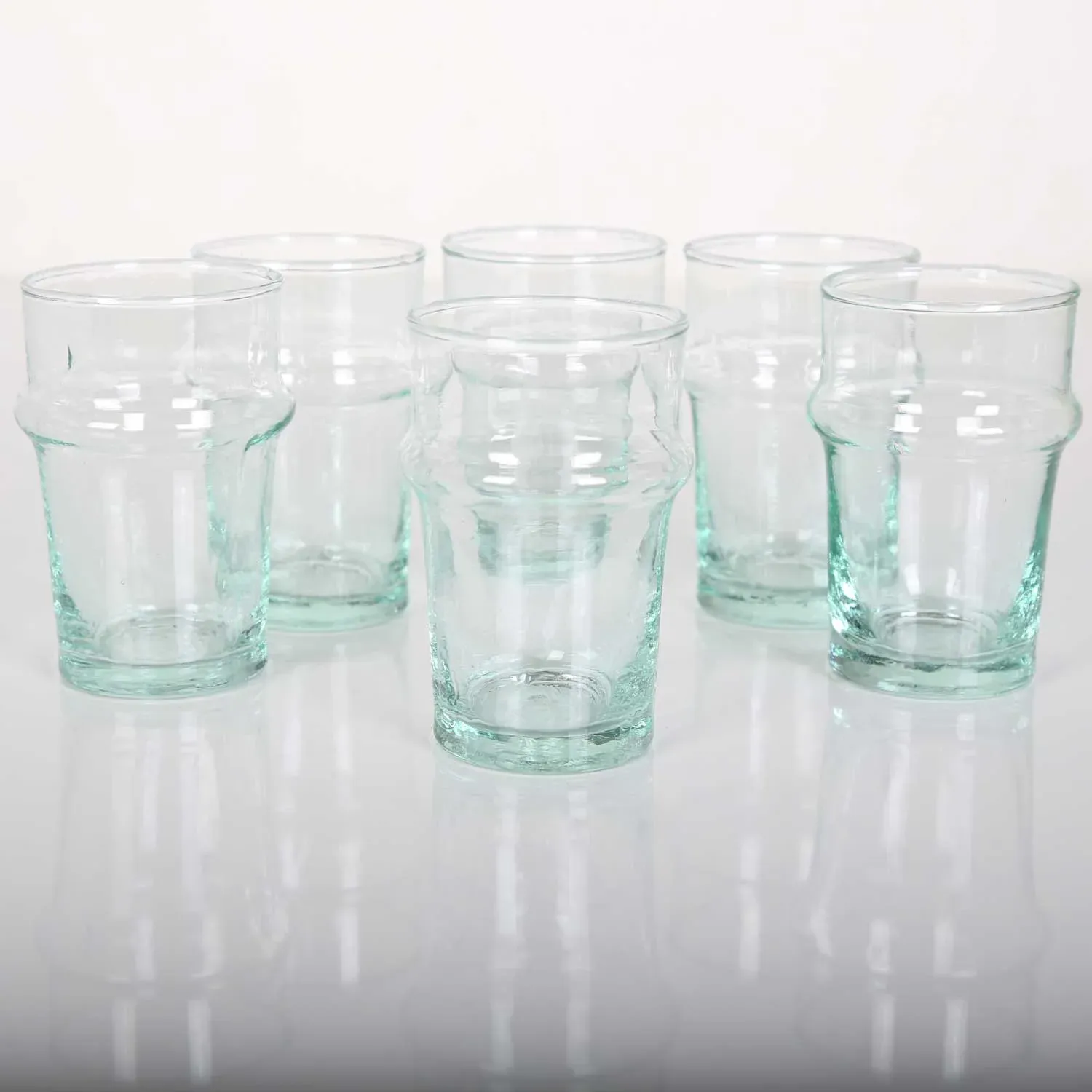 Marokkaanse drinkglazen Beldi M set van 4 - Afbeelding 3